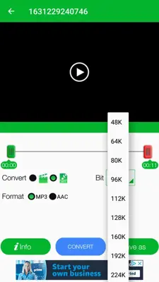 Vídeo to MP3 Converter android App screenshot 4
